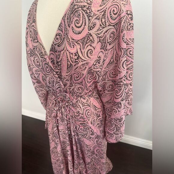 Maje Metallic paisley-print jacquard maxi dress size 40 Large - Picture 4 of 8